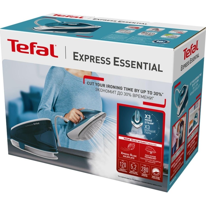 Парогенератор Tefal SV6115E0 белый/зеленый, 2200Вт, 5,2 Бар