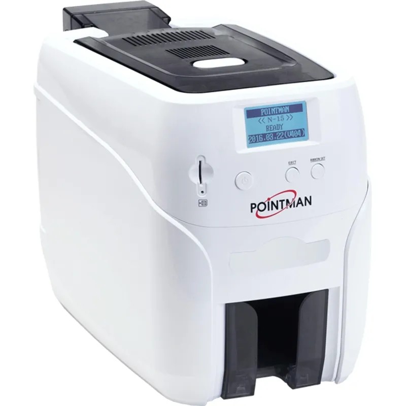Принтер двухсторонний Pointman N25, подача-100,прием-50карт, USB&Ethernet