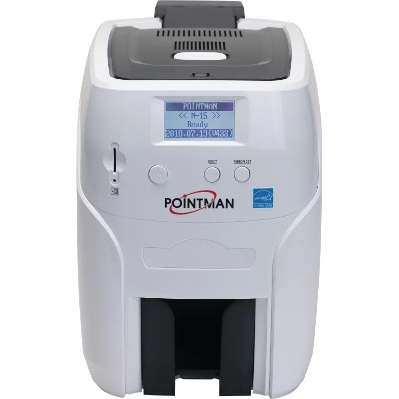 Принтер двухсторонний Pointman N25, подача-100,прием-50карт, USB&Ethernet