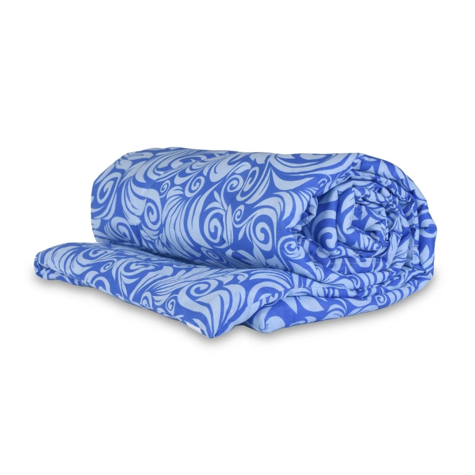 Одеяло 110х140см (холлофайбер/хлопок 100%)