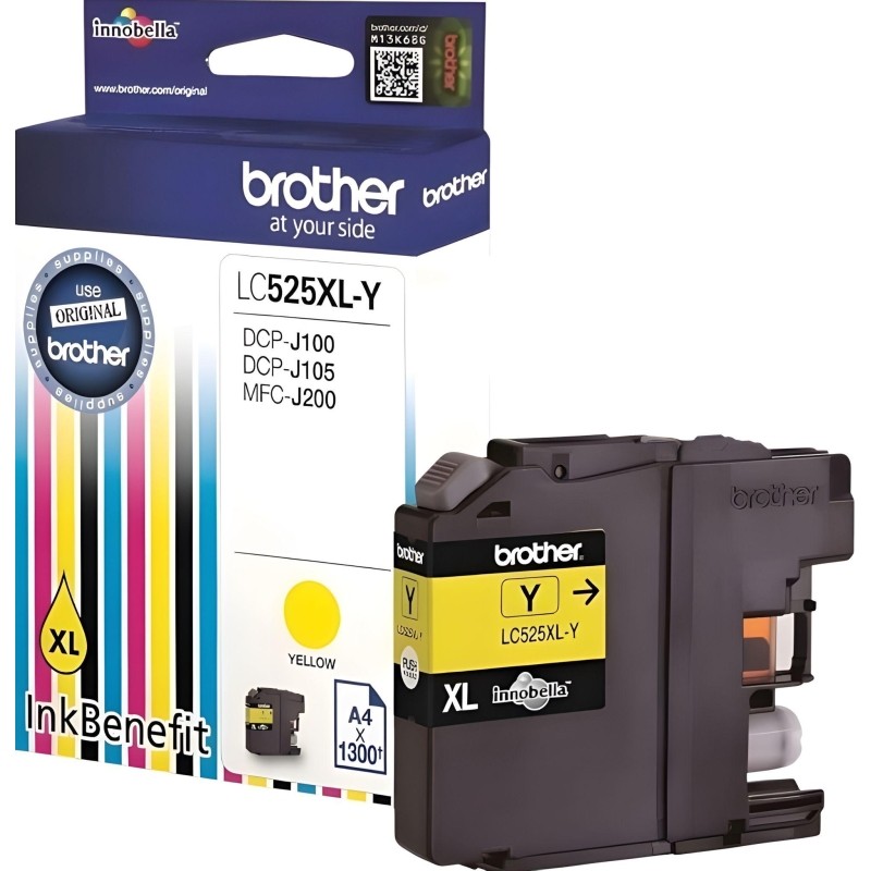 Картридж струйный Brother LC525XLY желт.