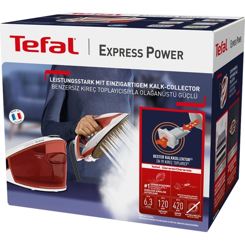 Парогенератор Tefal SV8110E0 белый/терракотовый, 2400Вт, 6,3 Бар