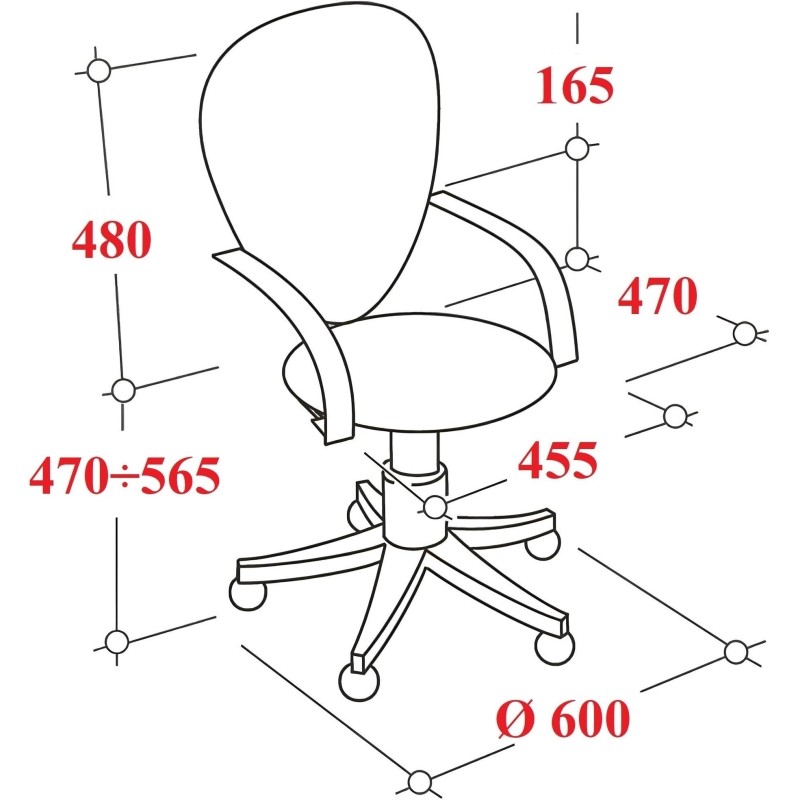 Кресло VT_EChair-304 TC Net ткань черн/сетка синий, хром