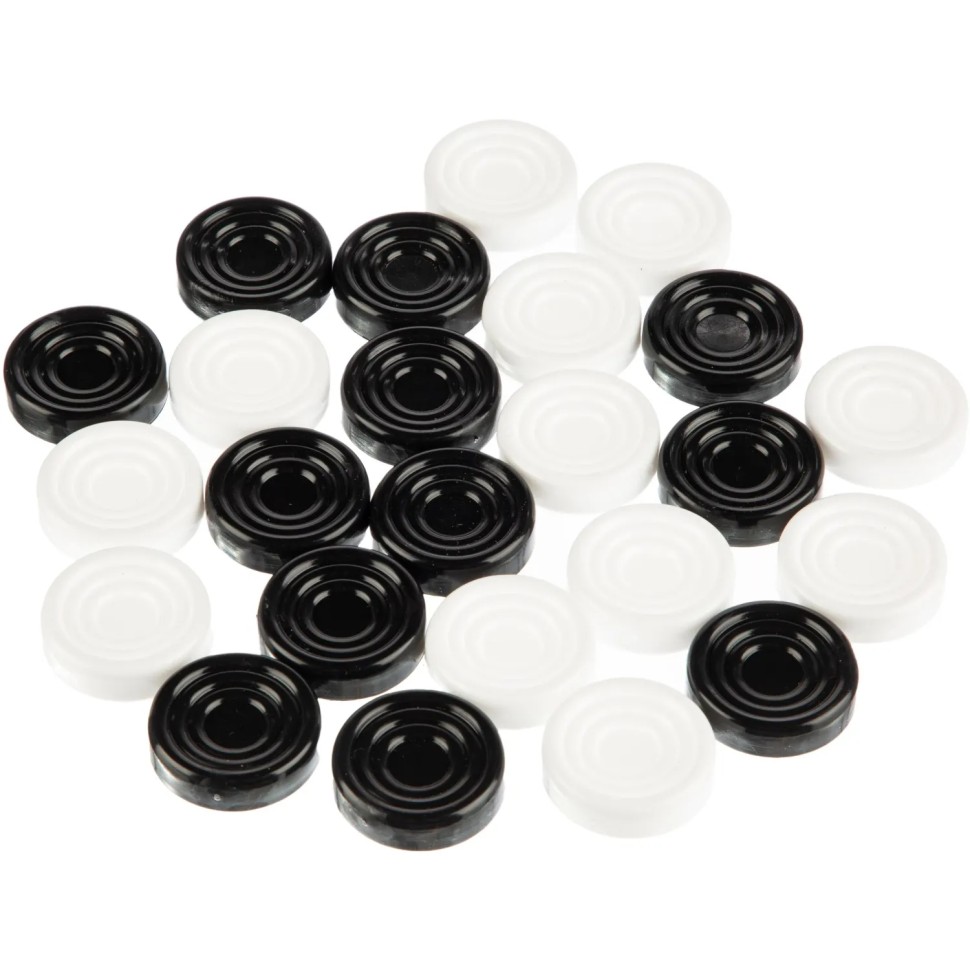 Настольная игра Шашки классические (Коробка крышка-дно, поле, шашки), 87101