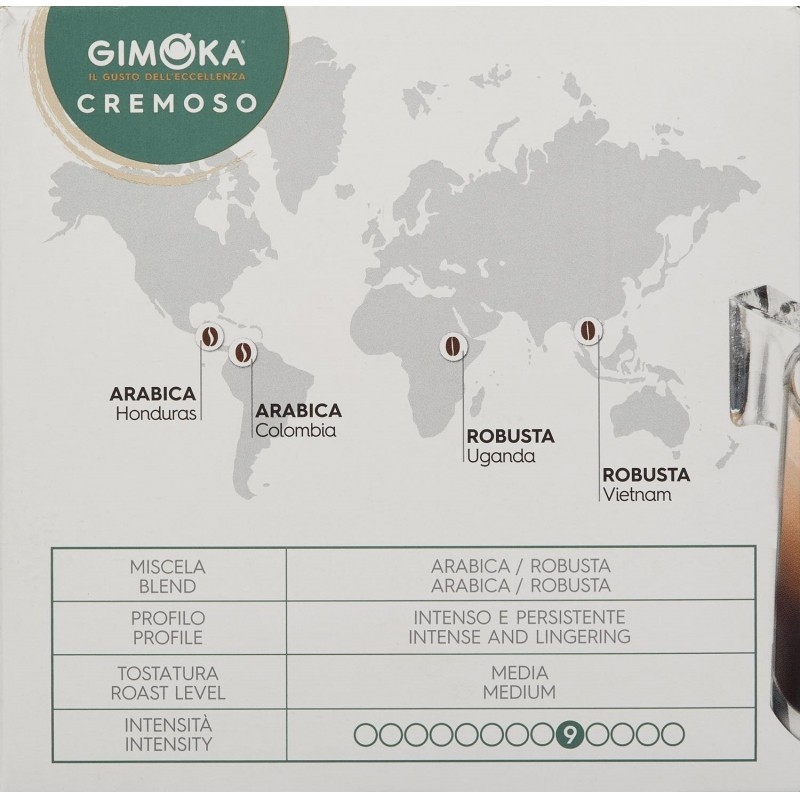 Кофе в капсулах Gimoka Dolce Gusto Espresso Cremosso (DG), 16кап/уп