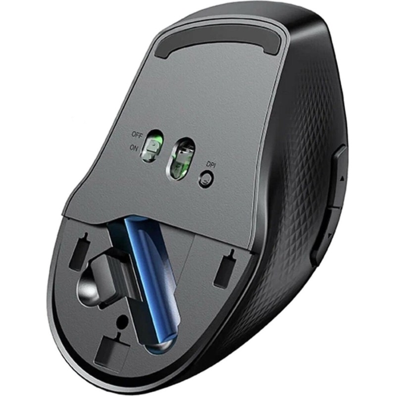 Мышь компьютерная UGREEN MU101 (15807),беспровод, 2.4 GHz&amp;BT,синий