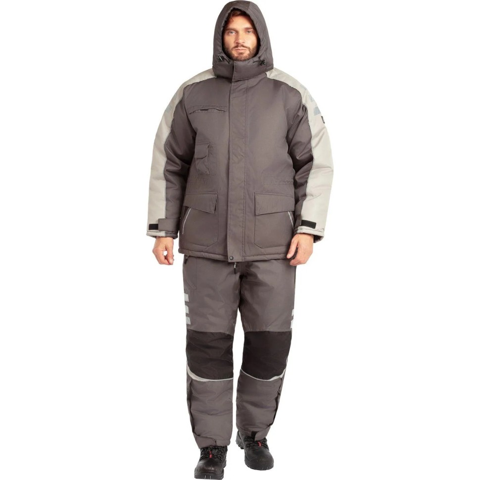 Куртка-парка зимняя муж NORDLAND сер XXL (NORDLGRXX)