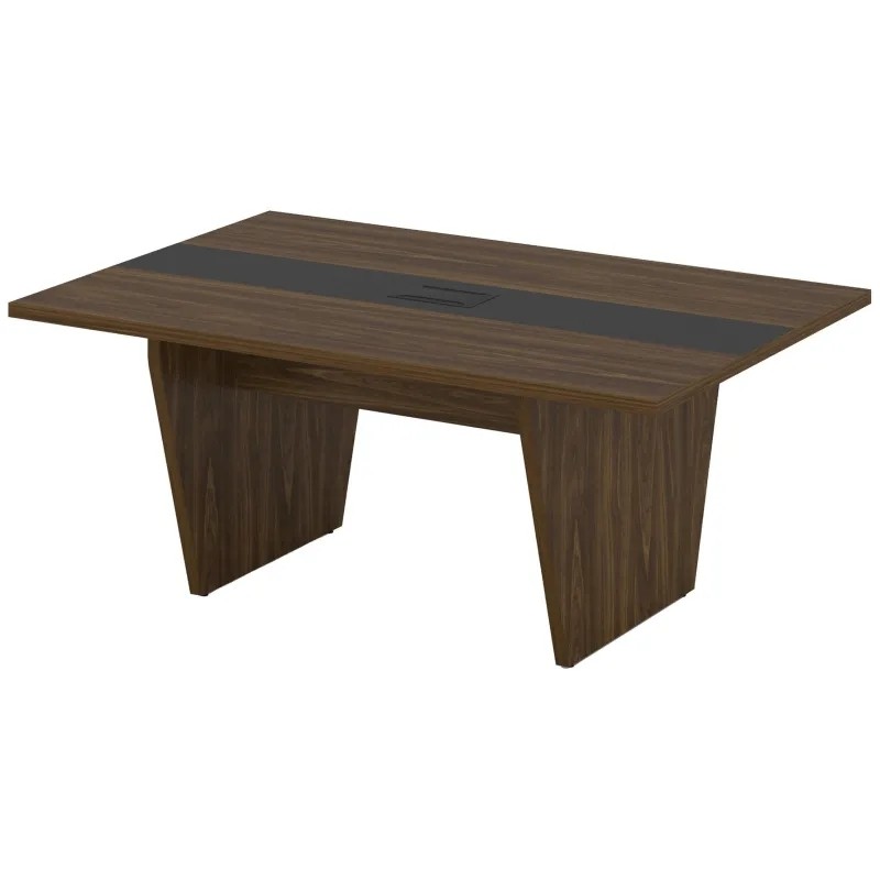 Стол Corner переговорный COR.PRG-18 Орех лоренцо/Графит 1800x1200x750