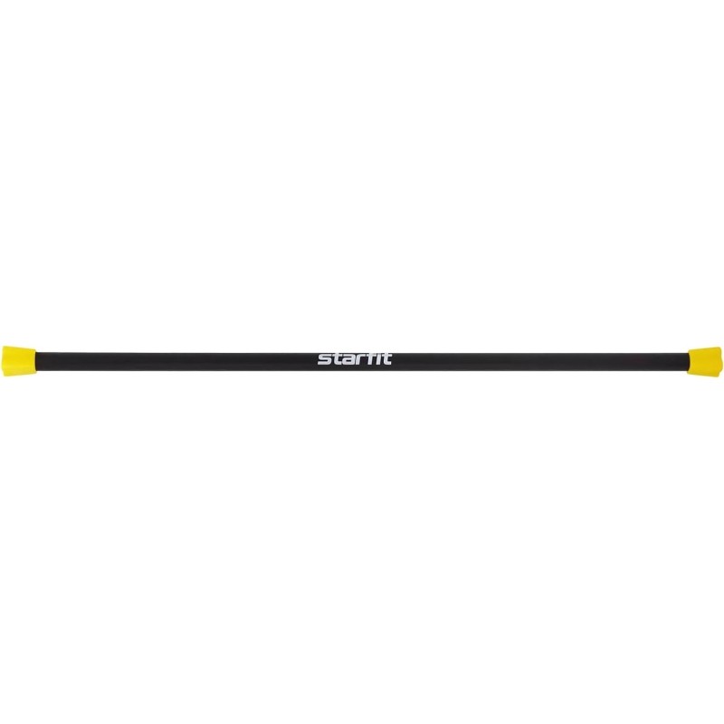 Бодибар STARFIT BB-301 2 кг, неопреновый, черный/желтый,УТ-00019807