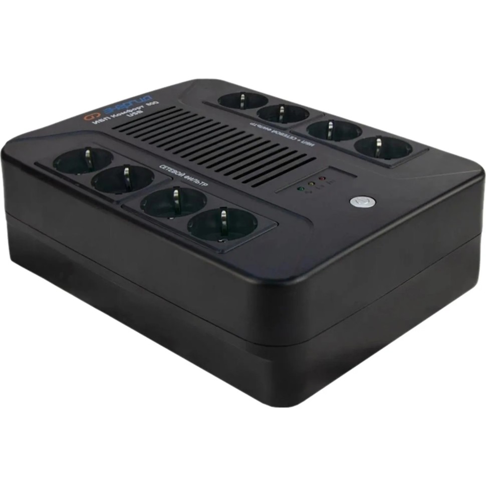 ИБП Энергия Комфорт 800 USB, лин.-инт., 800ВА/480Вт, 4+4 EURO (Е0201-1004)