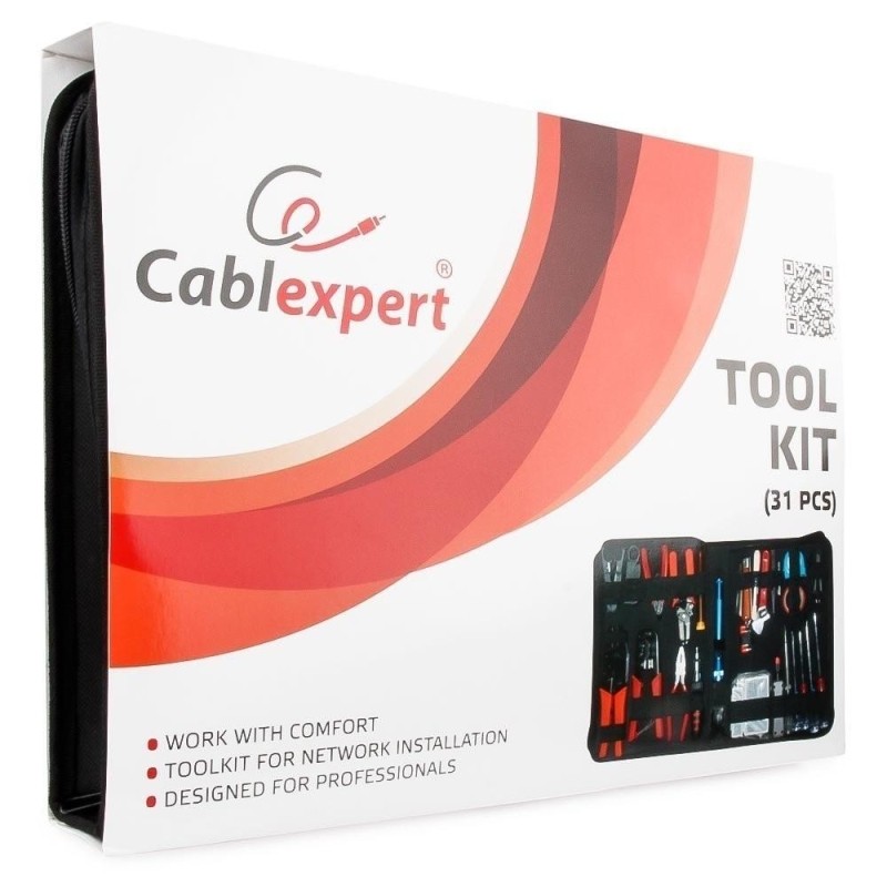 Инструмент Cablexpert TK-NETWORK (31 пр.)(TK-NETWORK)
