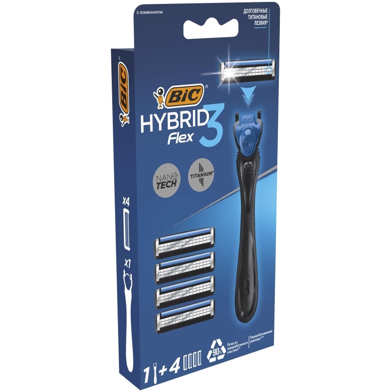 Бритва BIC Флекс 3 Гибрид 8930162