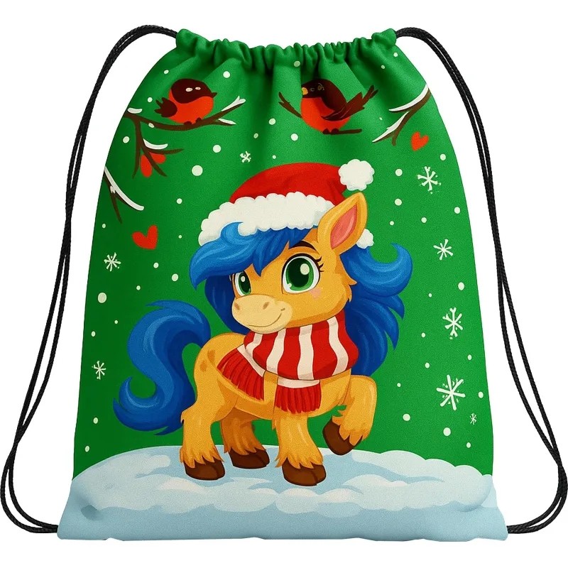 Новогодний сладкий подарок Новогодний скакун Мешок 1200 грамм, K090