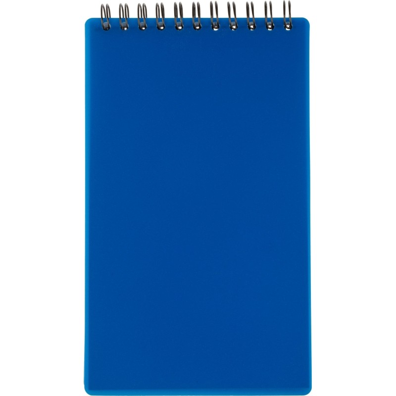 Блокнот 100х170 40л. Attache WATERPROOF-АНТИДОЖДЬ,мет.гребень,пласт.обл,син