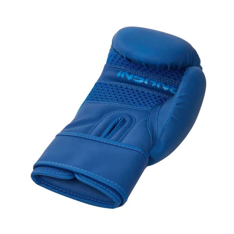 Перчатки боксерские INSANE ORO IN23-BG400, ПУ, синий, 10 oz, ЦБ-00002636