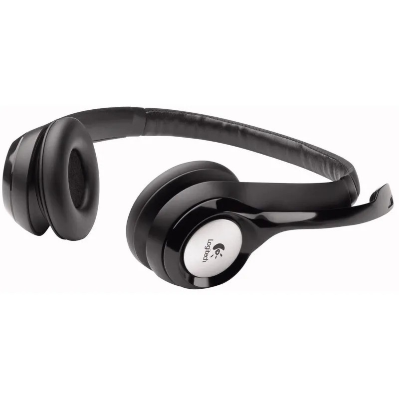 Гарнитура Logitech Headset H390 USB черн. (981-000406)