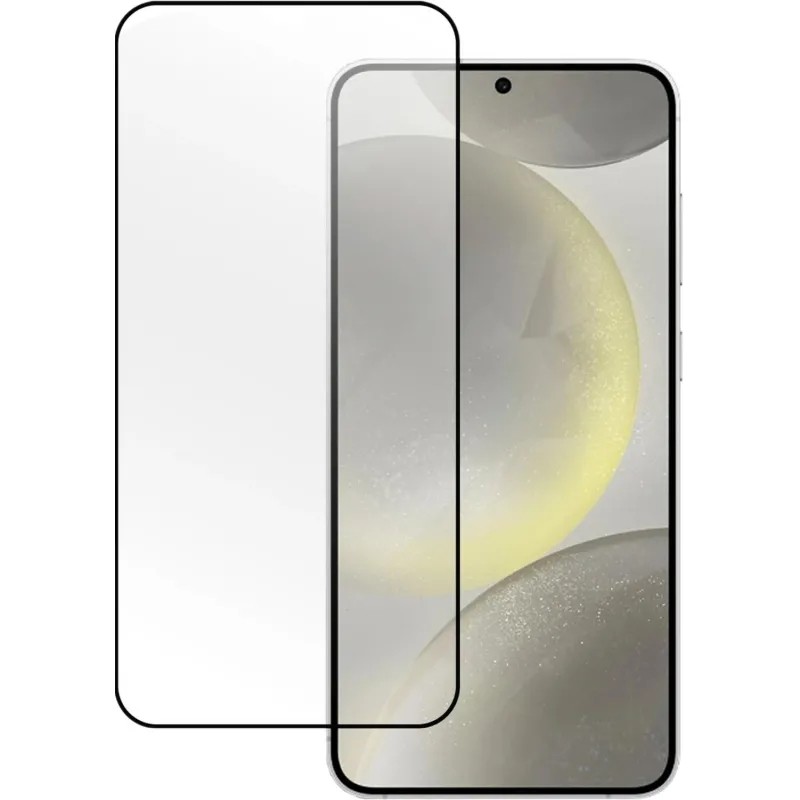 Защитное стекло PERO Full Glue для Samsung S25 PLUS, черное