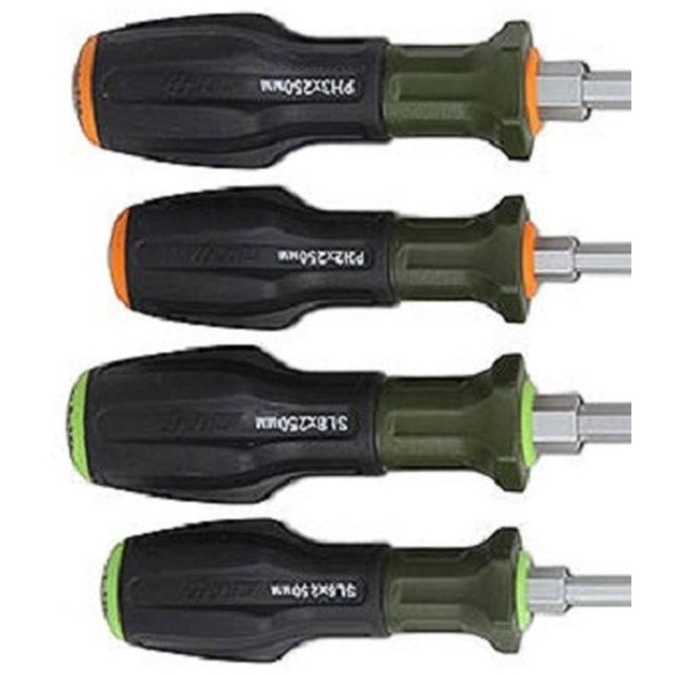 Набор отверток усиленных Дело Техники PH, SL 4 штуки (748040)