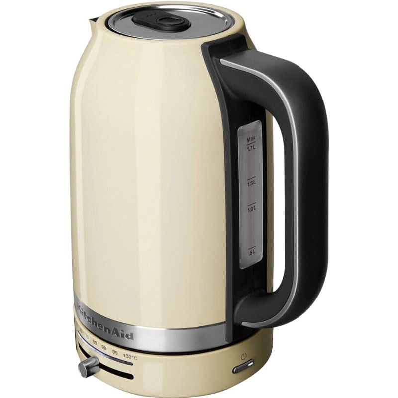 Чайник KitchenAid 5KEK1701EAC, термо-контроль, 1.7 л., кремовый