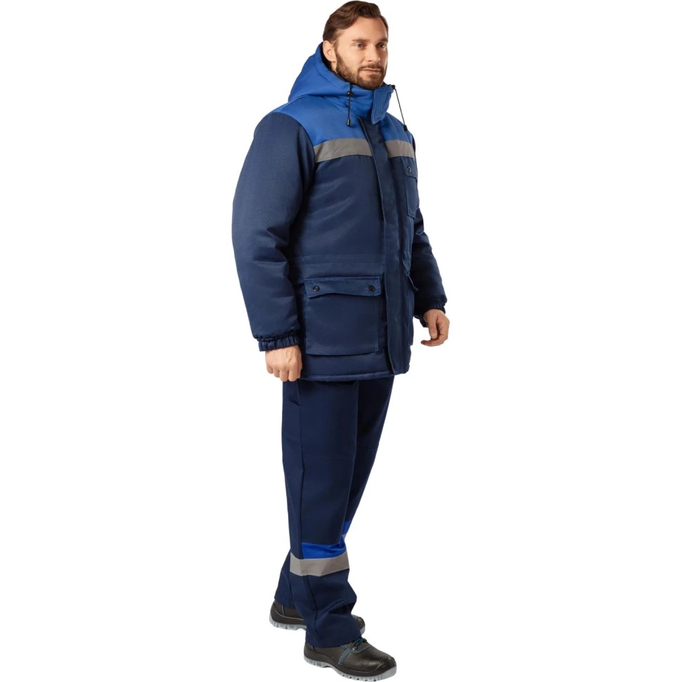 Куртка зимняя мужская з08-КУ, цв. син/вас с СОП (р.68-70) 194-200 Куртка зимняя мужская з08-КУ, цв. син/вас с СОП (р.68-70) 194-200