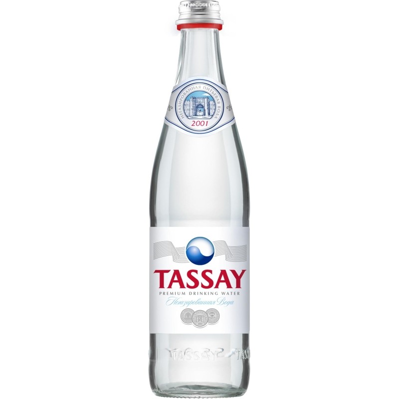 Вода питьевая Вода TASSAY негазированная стекло 0,5л