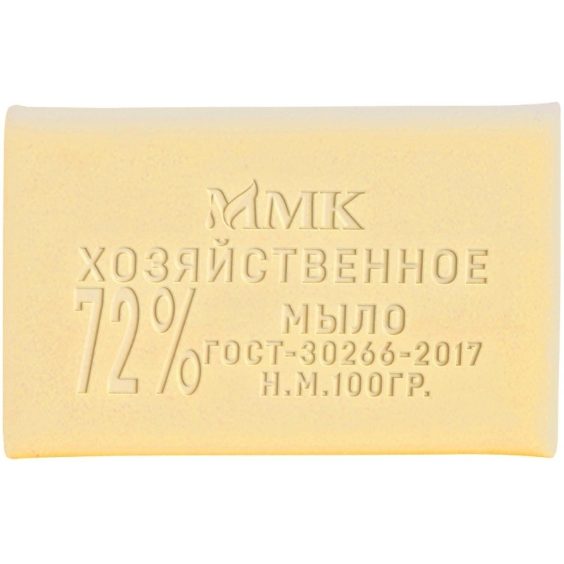 Мыло хозяйственное 72% без обертки 100 гр. МКХ0421