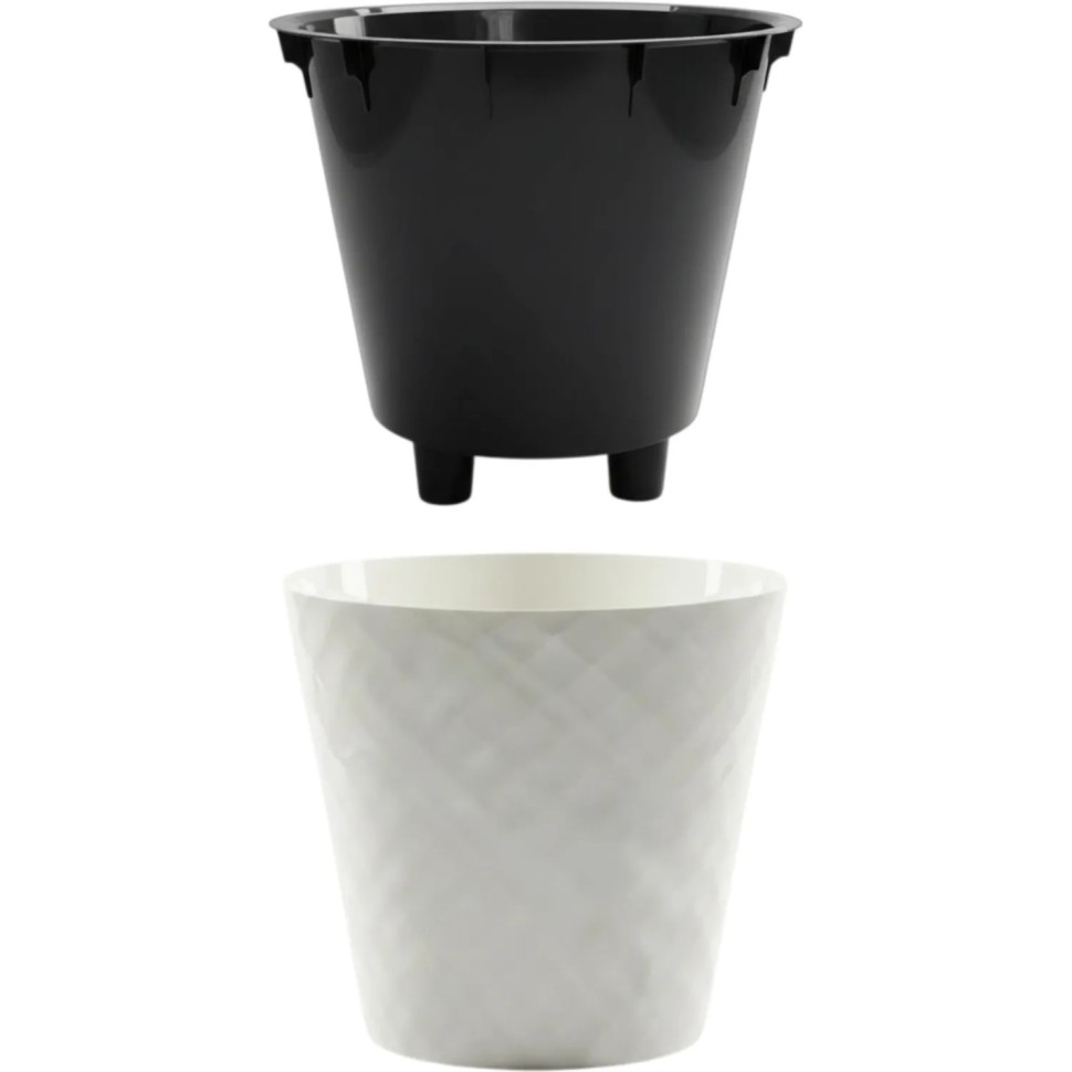 Горшок д/цветов Manhattan D160мм,1,6л белоснежный жасмин IG670110048