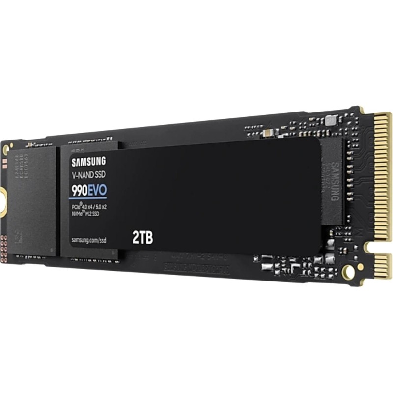 SSD накопитель Samsung 990 EVO 2Tb, M.2 2280, PCIe 4.0 x4 (MZ-V9E2T0BW)