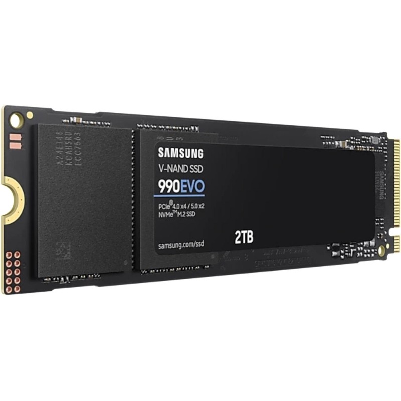 SSD накопитель Samsung 990 EVO 2Tb, M.2 2280, PCIe 4.0 x4 (MZ-V9E2T0BW)