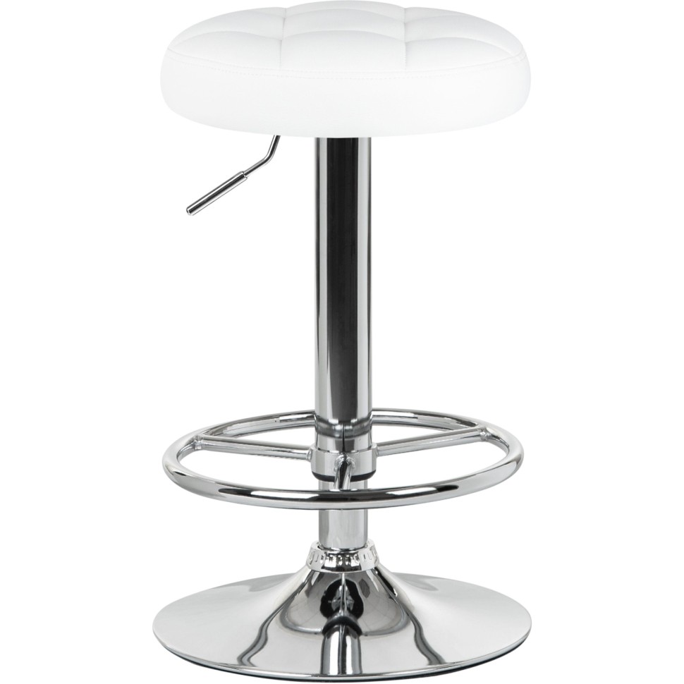Табурет барный LO_DOBRIN BRUNO LM-5008-N белый/хром 2шт/уп