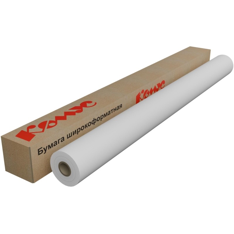 Бумага широкоформатная ProMEGA engineer 90г 1067мм x 45м 50,8мм