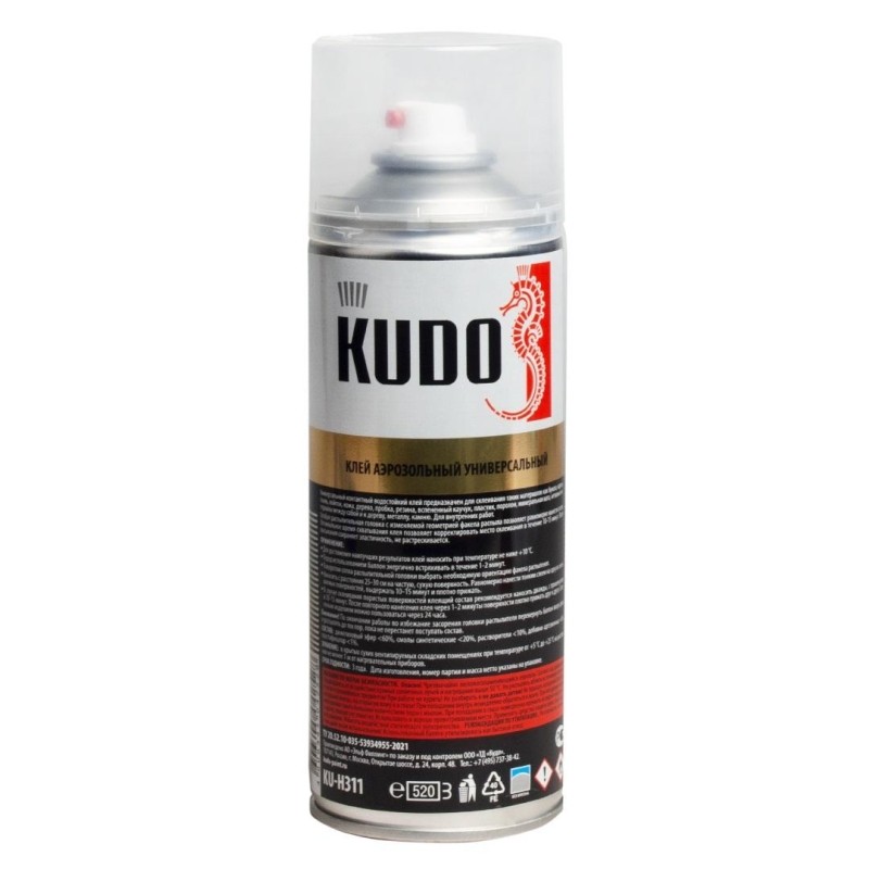 Клей -спрей универсальный KUDO 520 мл KU-H311 (229456)