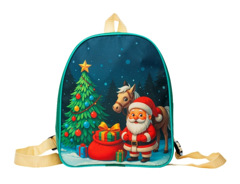 Новогодний сладкий подарок Новогодняя атмосфера Рюкзак 1500 грамм, K091