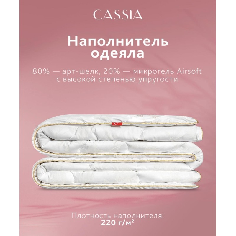 Одеяло 200x220 Ирем вискоза, микрогель