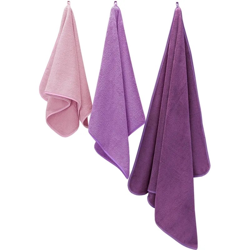 Набор полотенец НВ Сванк,(35х75+50х90+70х140)сир,139639