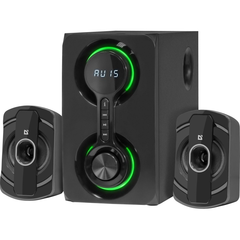 Акустическая система 2.1 Defender Eclipse40Вт,BT/FM/MP3/SD/USB/AUX/RC 65593