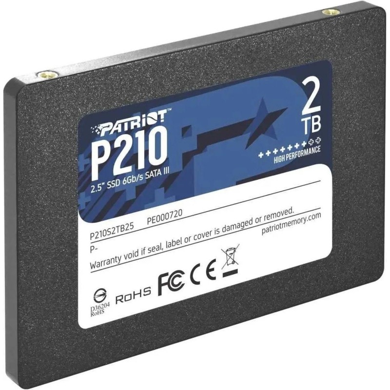 SSD накопитель Patriot (P210S2TB25) SATA III 2Tb P210 2.5