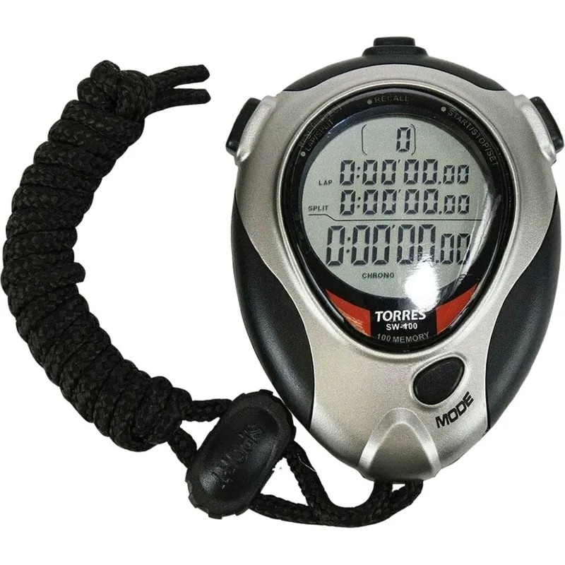 Секундомер профес.TORRES Professional Stopwatch, SW-100, серый, 34372-59109