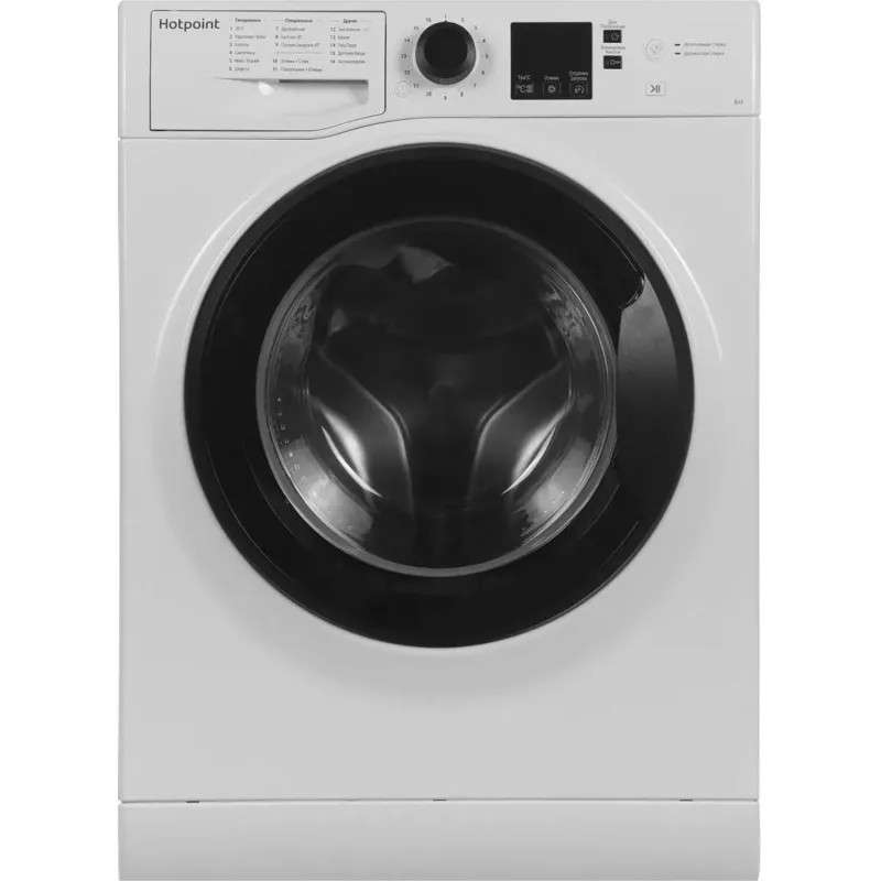 Стиральная машина Hotpoint NSS 6015 K RU кл.:A+ фронт. макс.:6кг белый