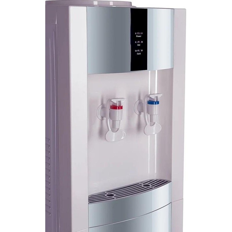 Кулер для воды напольный Ecotronic Экочип  V21-LE white-silver 
