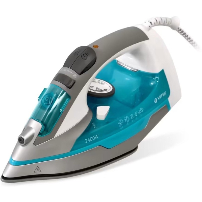 Утюг VITEK 1258-VT-02, мощность 2400 вт, Материал подошвы UltraCare