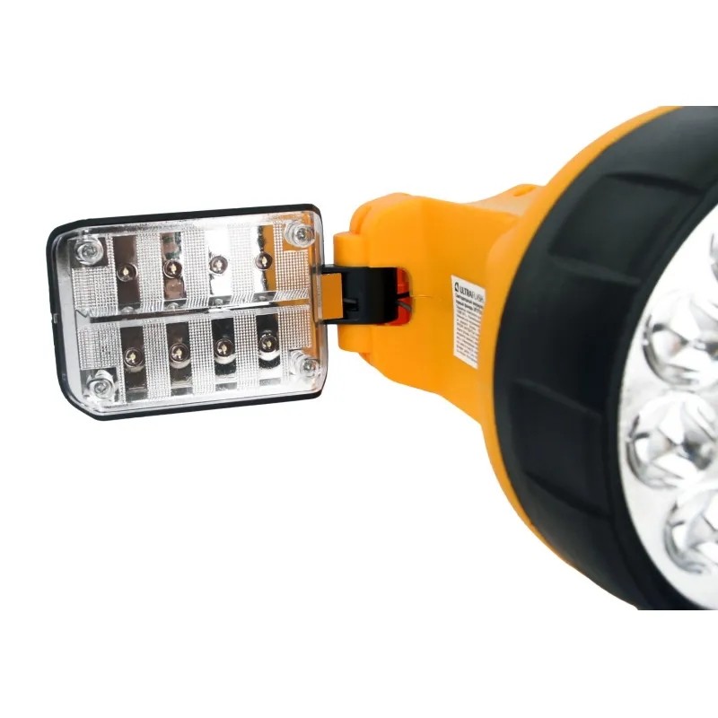 Фонарь ручной Ultraflash UF3753LED 220В/12В, 11 LED, 4В 2Ач  аккум. (8311)