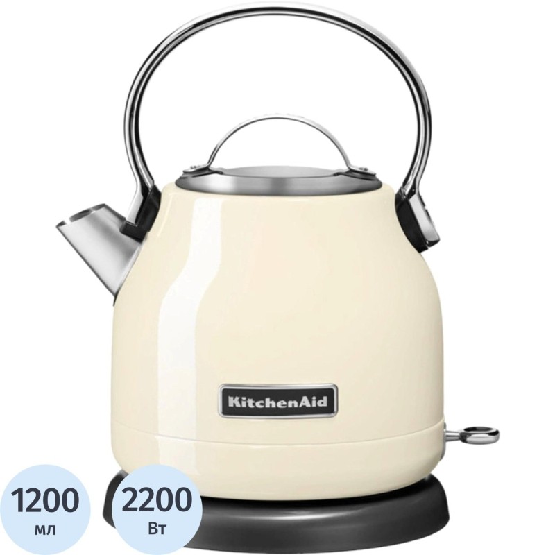 Чайник KitchenAid 5KEK1222EAC, 1.25 л., кремовый