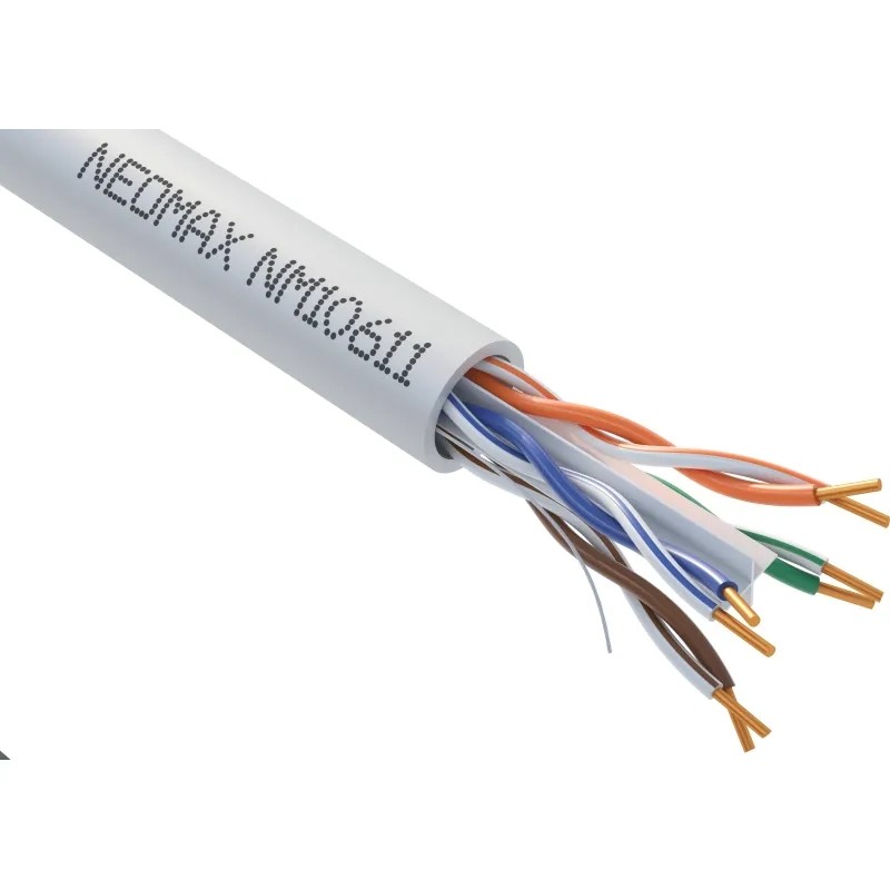 Кабель NEOMAX [NM10611] U/UTP cat.6 4 пары (305 м) 23 AWG Медь LSZH