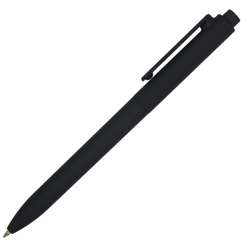 Ручка шариковая автомат. SoftClick.Black 0.7мм синяя 20-0102