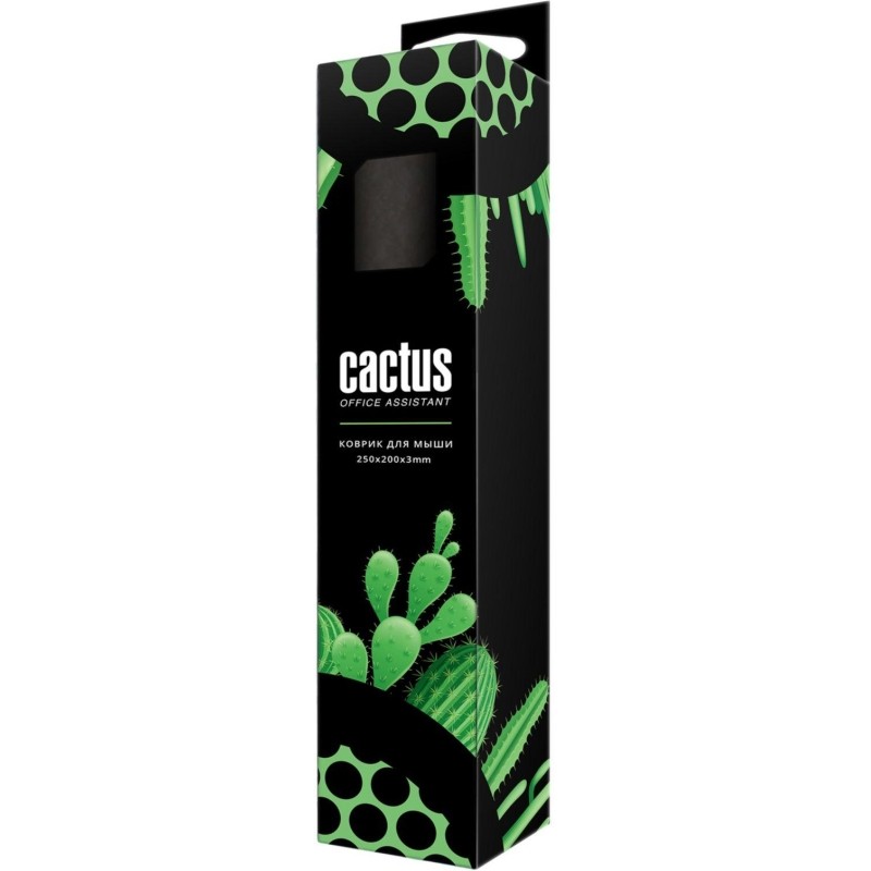 Коврик для мыши Cactus Black Mesh 250x200x3мм (CS-MP-D02S/CS-MPC-D02S)