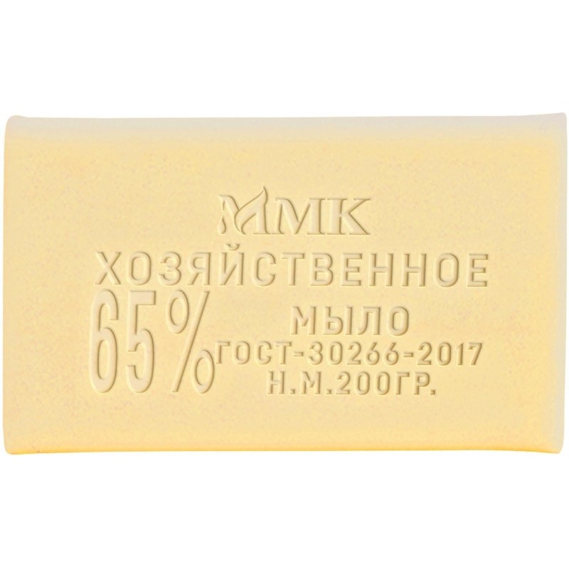 Мыло хозяйственное 65% без обертки 200 гр. МКХ0121