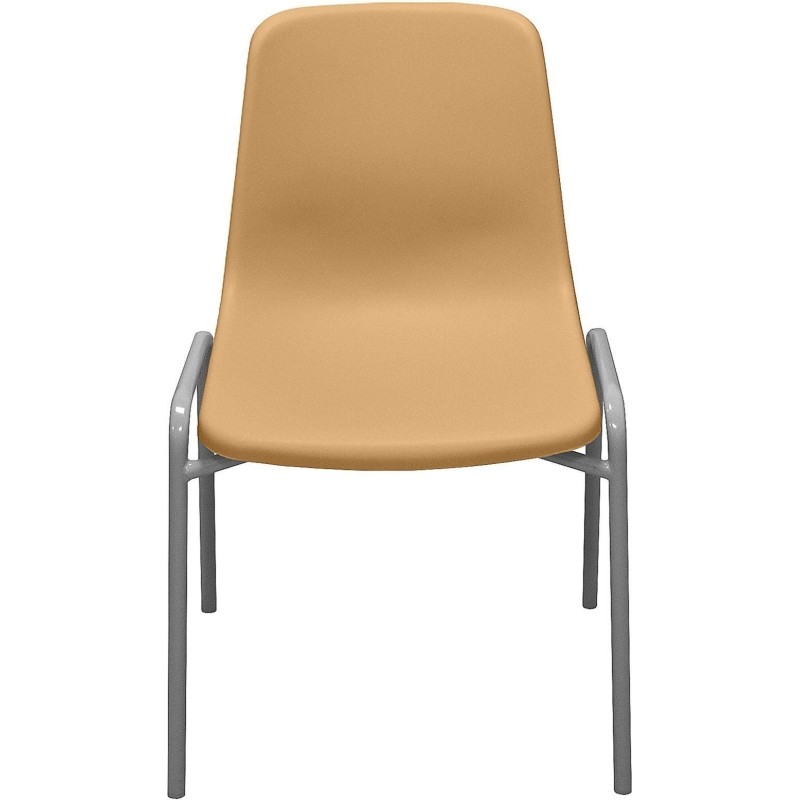 Стул GL_Комус Мебель Стрит RAL 9006,пластик RAL1001 (бежевый)   
