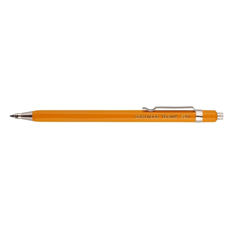 Карандаш цанговый VERSATIL 5201 2мм металлич желтый,клип,блист 5201CN1004BL