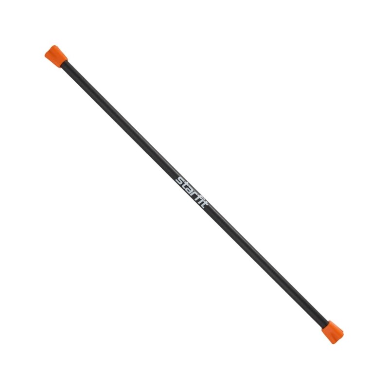 Бодибар STARFIT BB-301 4 кг, неопреновый, черный/оранжевый, УТ-00019809